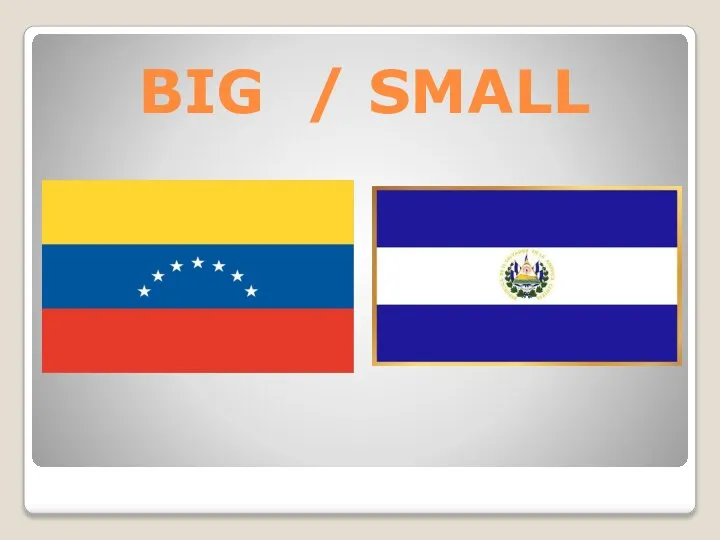 BIG / SMALL