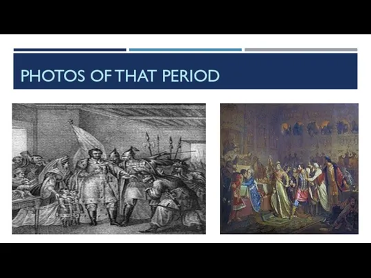 PHOTOS OF THAT PERIOD