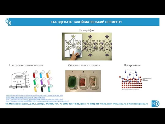 КАК СДЕЛАТЬ ТАКОЙ МАЛЕНЬКИЙ ЭЛЕМЕНТ? https://xreferat.com/38/1611-1-tehnologicheskie-processy-mikrosborki-plat.html Удаление тонких пленок Удаление тонких пленок