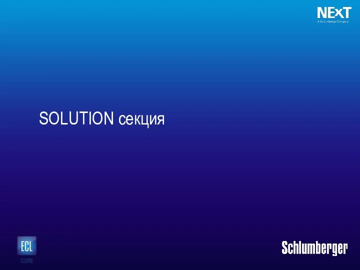 SOLUTION секция