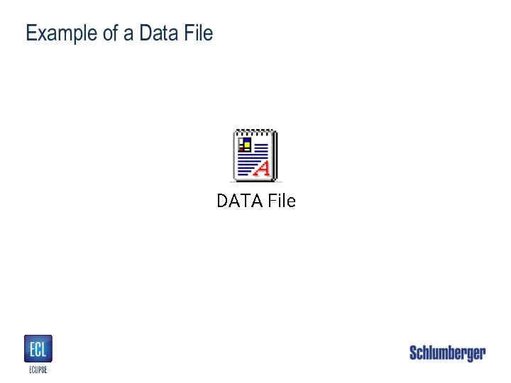 Example of a Data File