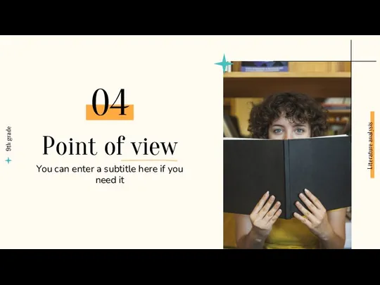 Point of view 04 You can enter a subtitle here if you
