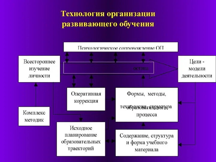 Технология организации развивающего обучения