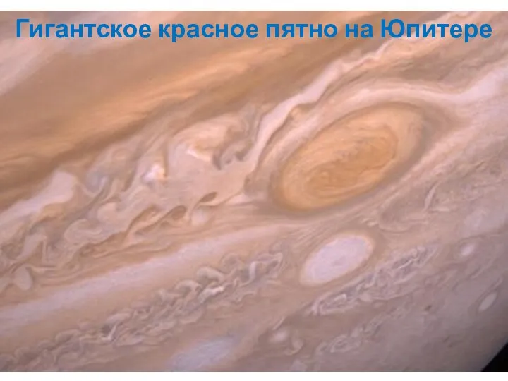 Гигантское красное пятно на Юпитере