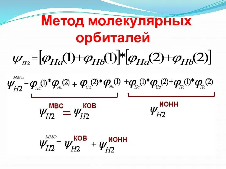 Метод молекулярных орбиталей