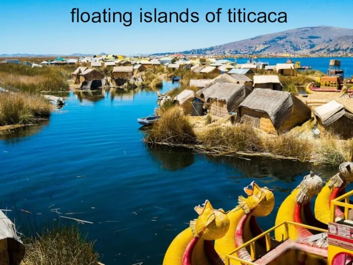 floating islands of titicaca