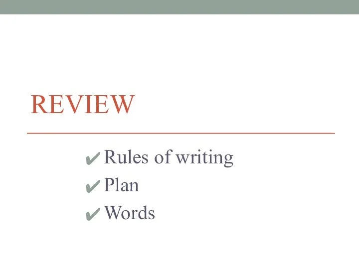 REVIEW РАЗРАБОТКА ПО НАПИСАНИЮ РЕЦЕНЗИИ НА ФИЛЬМ/КНИГУ/СПЕКТАКЛЬ Rules of writing Plan Words