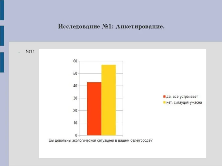 Исследование №1: Анкетирование. №11