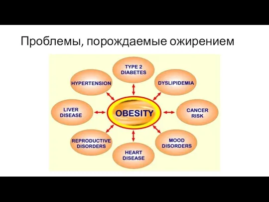 Проблемы, порождаемые ожирением