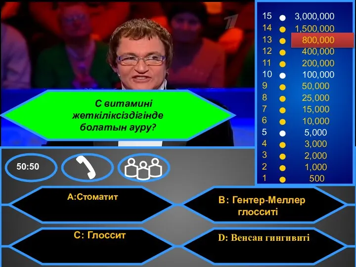 С витамині жеткіліксіздігінде болатын ауру?