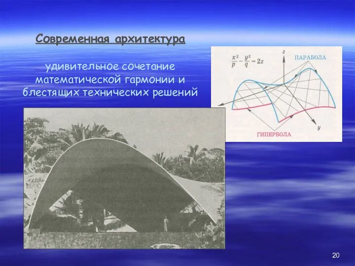 Современная архитектура удивительное сочетание математической гармонии и блестящих технических решений