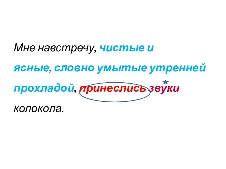 Мне навстречу, чистые и ясные, словно умытые утренней прохладой, принеслись звуки колокола.