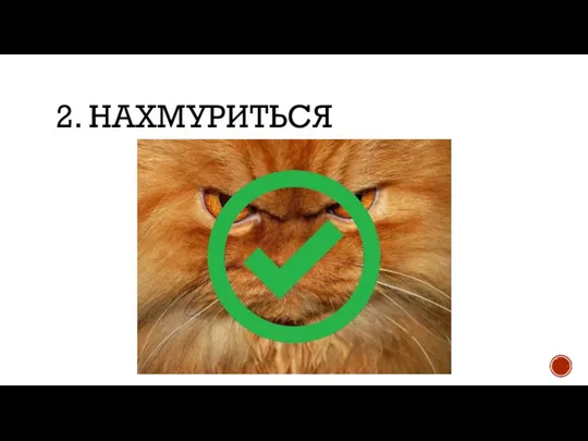 2. НАХМУРИТЬСЯ