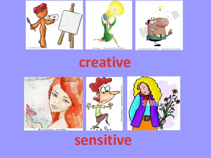 creative sensitive