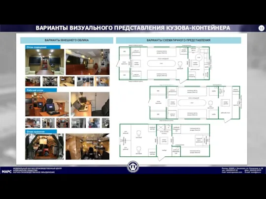 ВАРИАНТЫ ВИЗУАЛЬНОГО ПРЕДСТАВЛЕНИЯ КУЗОВА-КОНТЕЙНЕРА 13