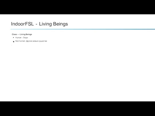 Indoor FSL - Living Beings .Class — Living Beings Human - Люди