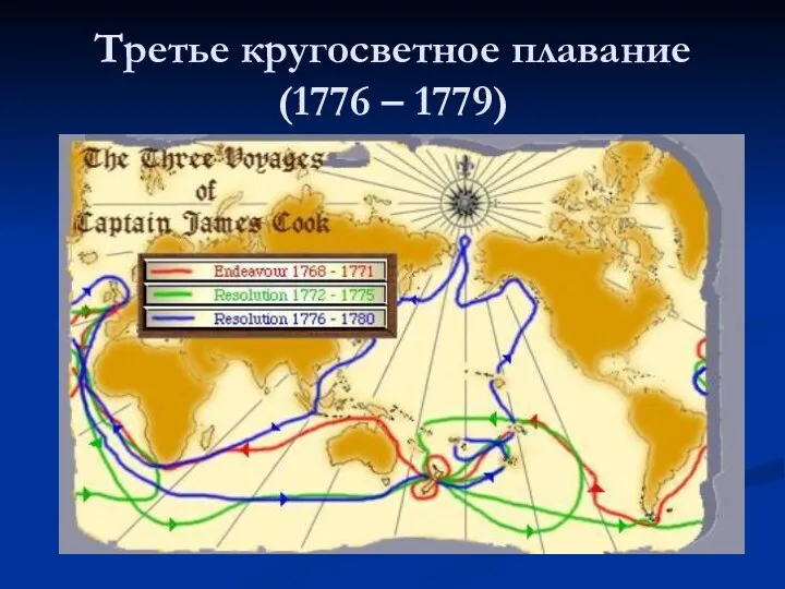 Третье кругосветное плавание(1776 – 1779)