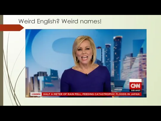 Weird English? Weird names!
