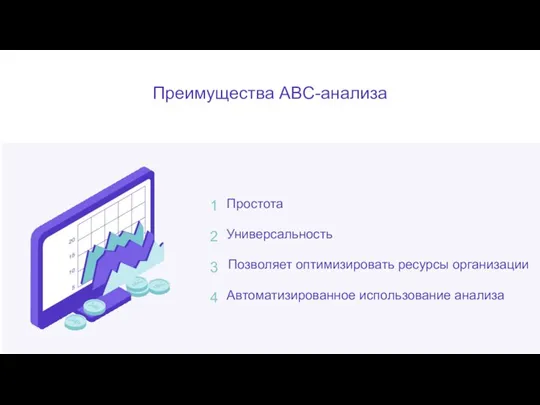 Преимущества ABC-анализа