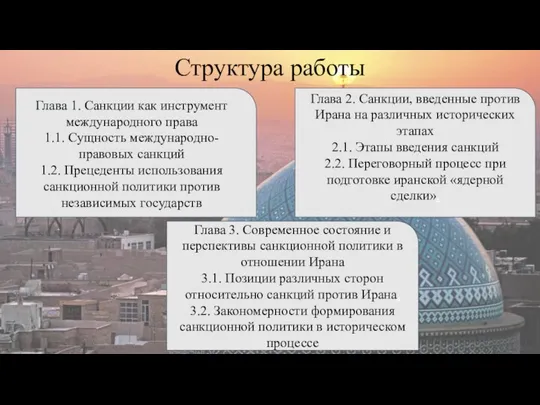 Структура работы