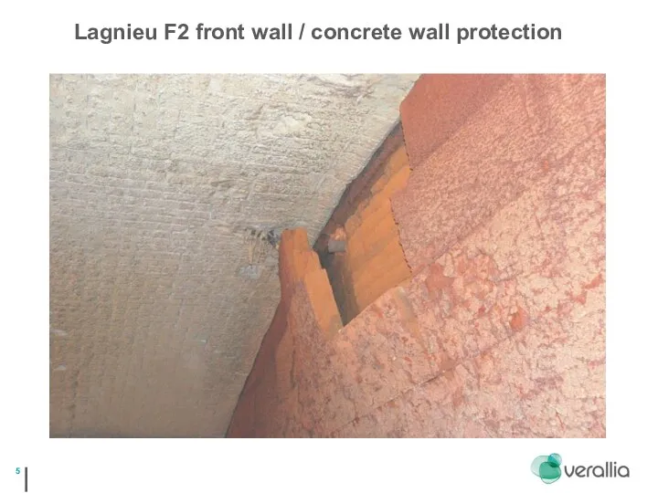 Lagnieu F2 front wall / concrete wall protection