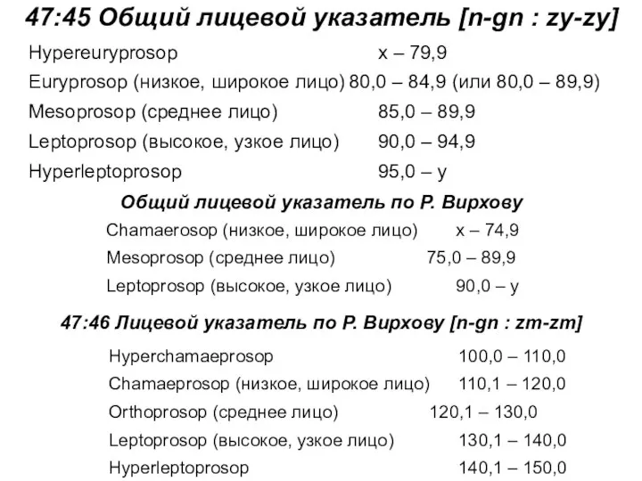 47:45 Общий лицевой указатель [n-gn : zy-zy] Общий лицевой указатель по Р.