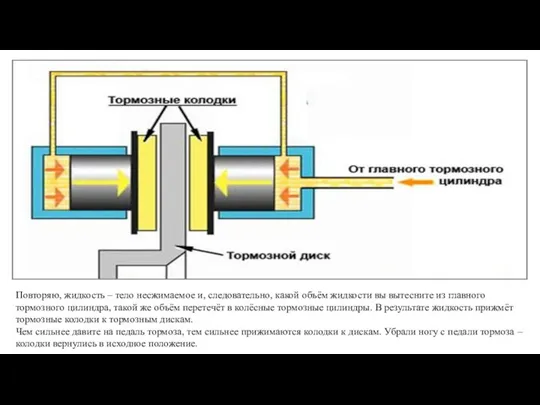 Повторяю, жидкость – тело несжимаемое и, следовательно, какой объём жидкости вы вытесните