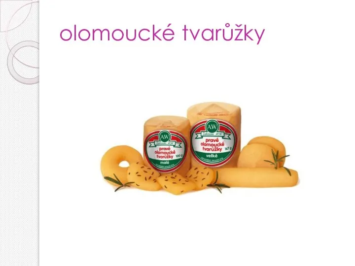 olomoucké tvarůžky