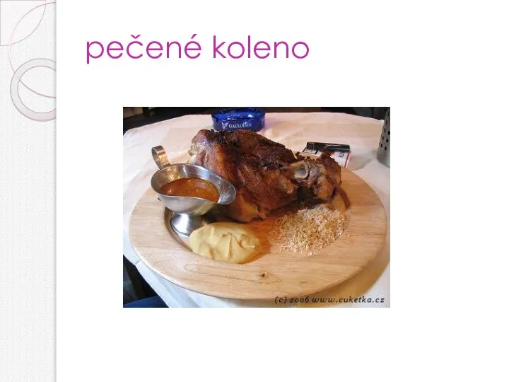 pečené koleno