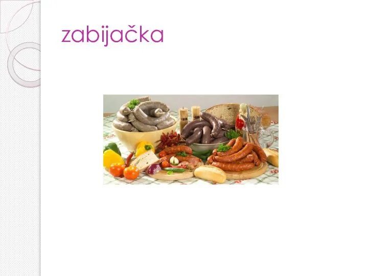 zabijačka