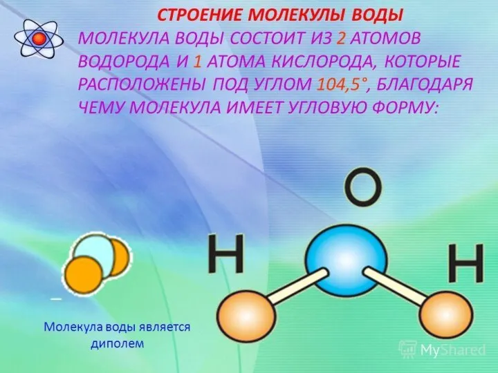 Молекула воды