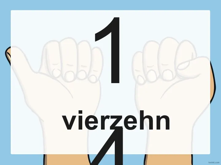 14 vierzehn