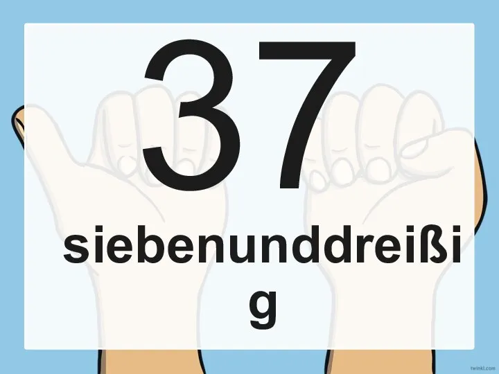 37 siebenunddreißig