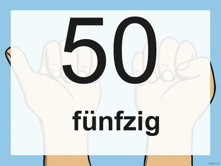 50 fünfzig