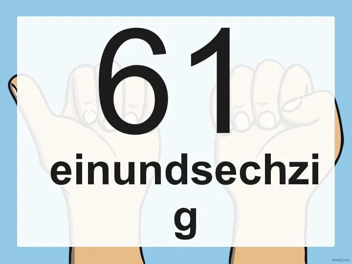 61 einundsechzig