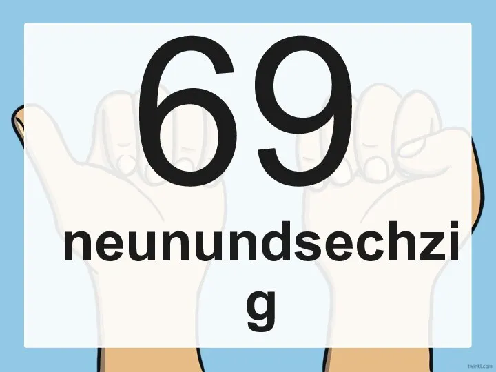 69 neunundsechzig