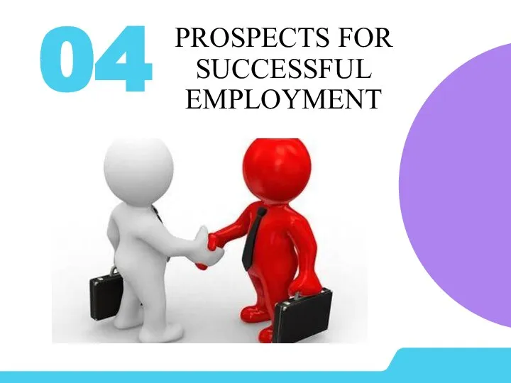 PROSPECTS FOR SUCCESSFUL EMPLOYMENT 04