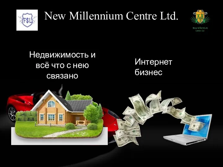 New Millennium Centre Ltd. Недвижимость и всё что с нею связано Интернет бизнес