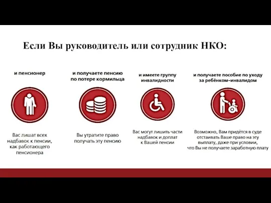 Если Вы руководитель или сотрудник НКО: