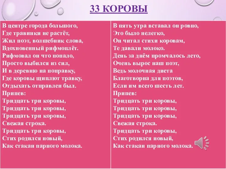 33 КОРОВЫ