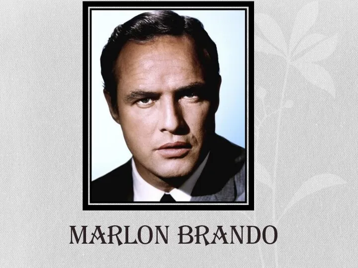 Marlon Brando