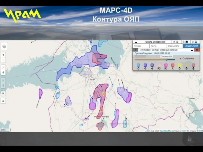 МАРС-4D Контура ОЯП