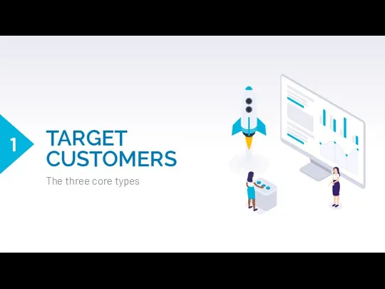 TARGET CUSTOMERS The three core types 1