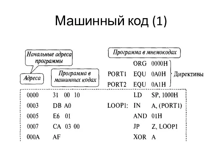 Машинный код (1)