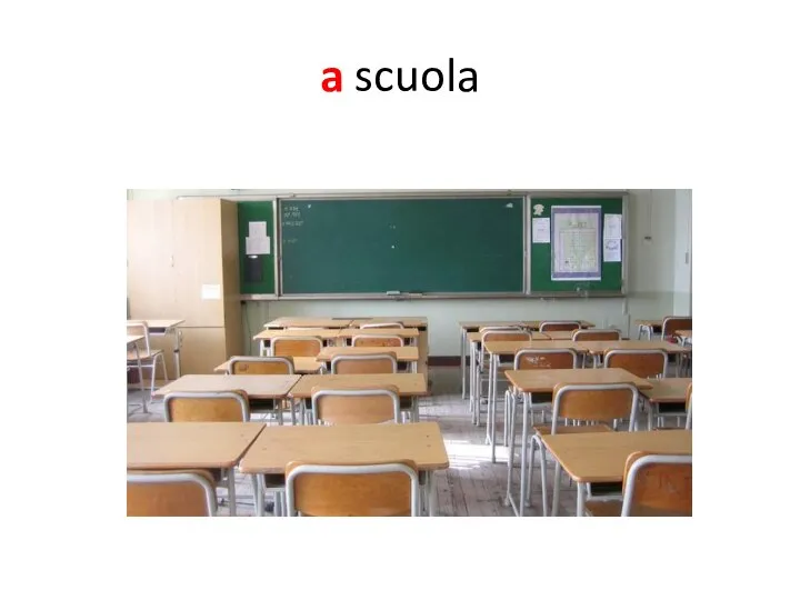 a scuola