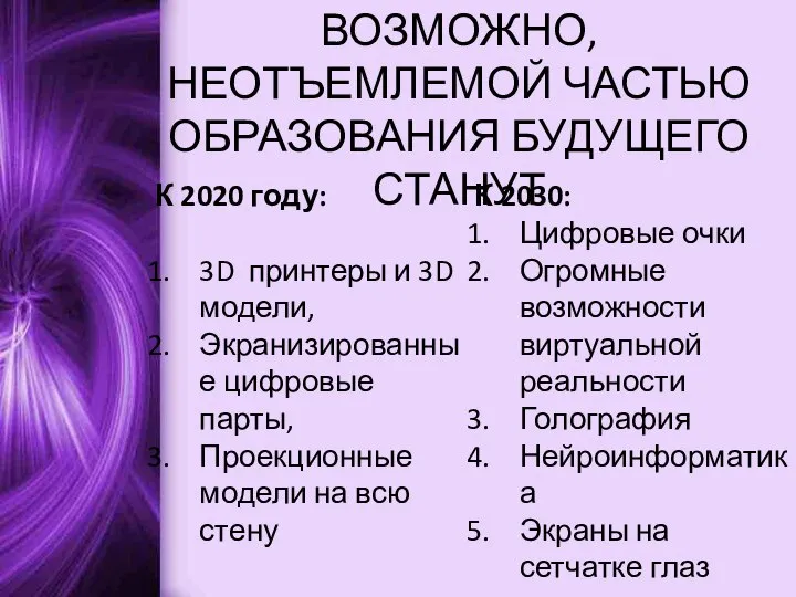 ВОЗМОЖНО, НЕОТЪЕМЛЕМОЙ ЧАСТЬЮ ОБРАЗОВАНИЯ БУДУЩЕГО СТАНУТ К 2030: Цифровые очки Огромные возможности