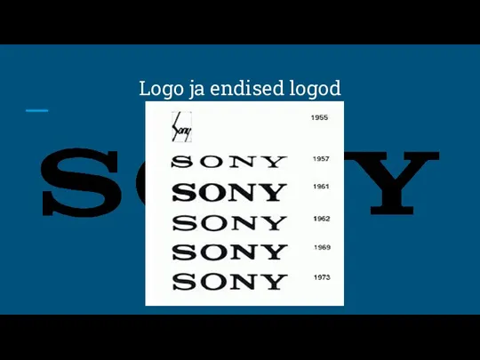 Logo ja endised logod