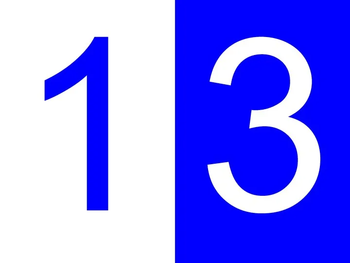 1 3