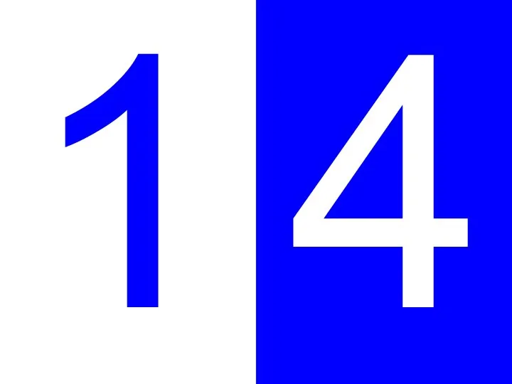 1 4