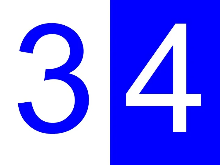 3 4